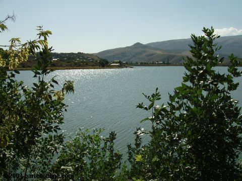 Lake in Hrazdan, Armenia
