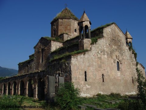 Sixth century church in Odzun village in the Lori region of Armenia
