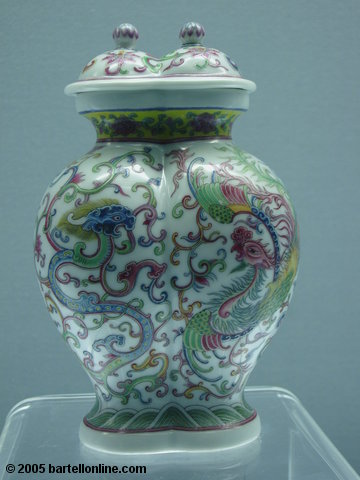 Ceramic jar at the Shanghai Museum in Shanghai, China