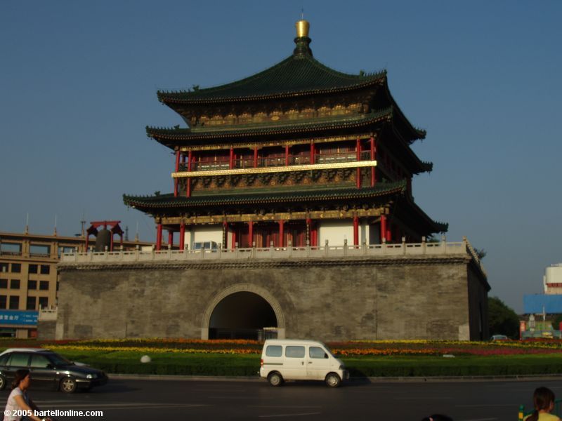 The Bell Tower in Xi'an, Shaanxi, China